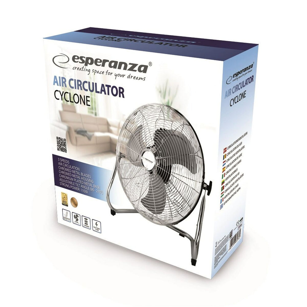 Table Fan Esperanza EHF006 Chrome 110 W