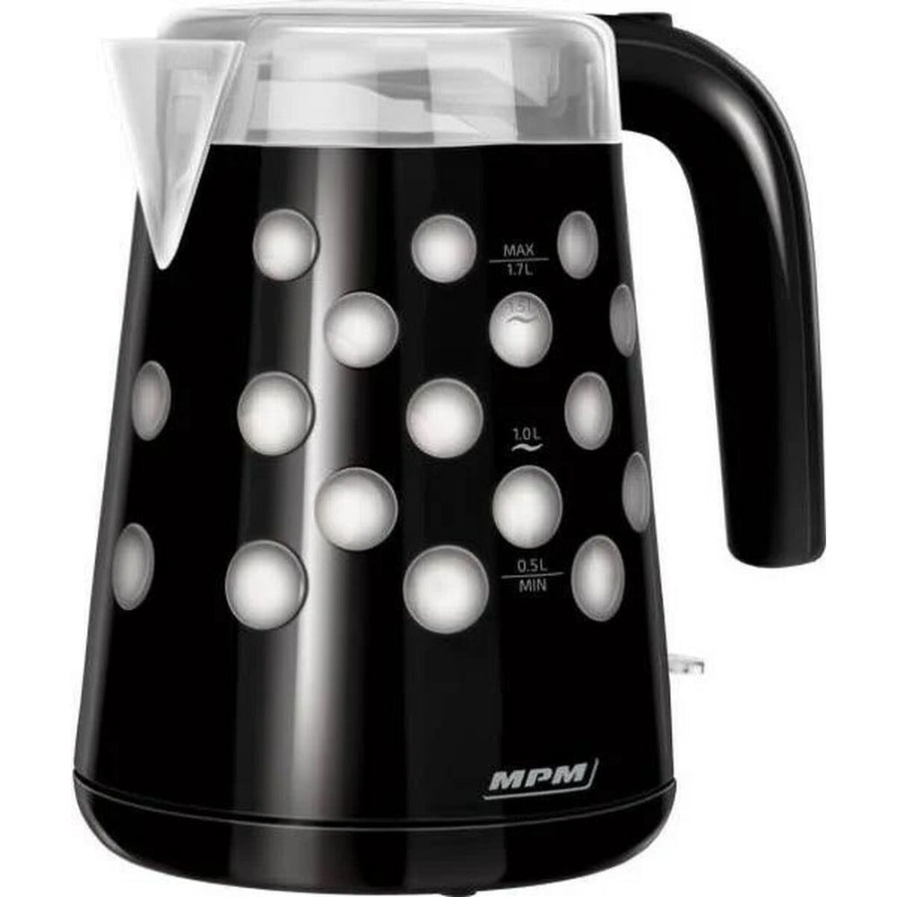 Bollitore Mpm MCZ-86/C Nero 2200 W 1,7 L
