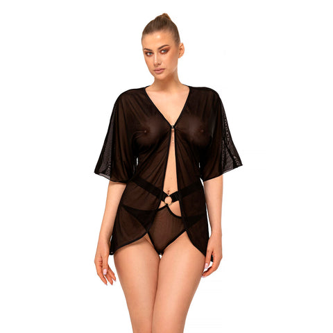 Camice Anaïs Nero L/XL