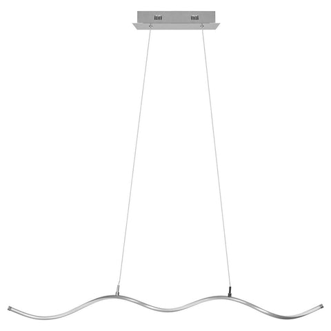 Lampadario Activejet AJE-SARA Argentato 80 Alluminio 11 W (Bianco neutro) (4000 K)