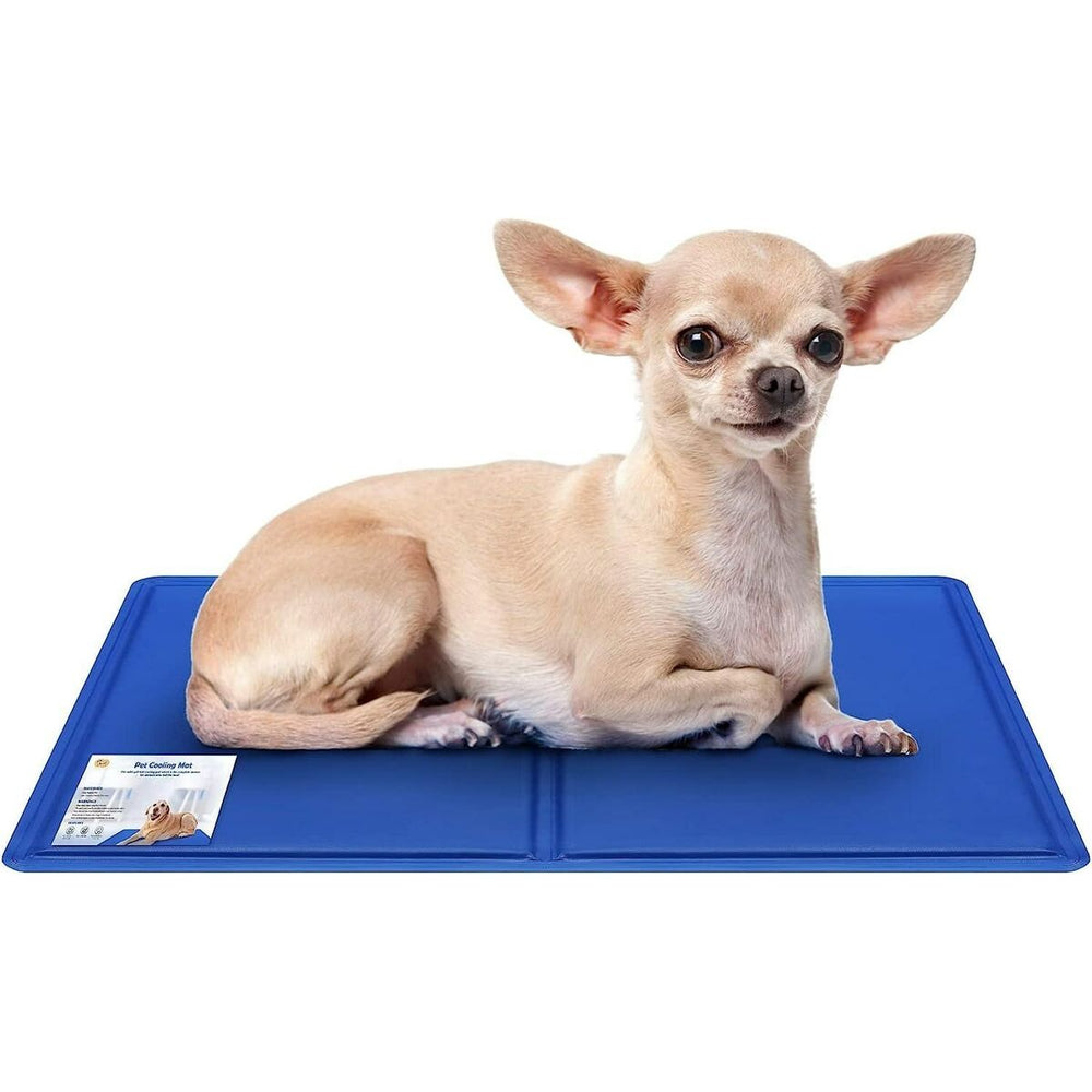 Tappetino Rinfrescante per Animali Domestici Petitto Azzurro Nylon PCV