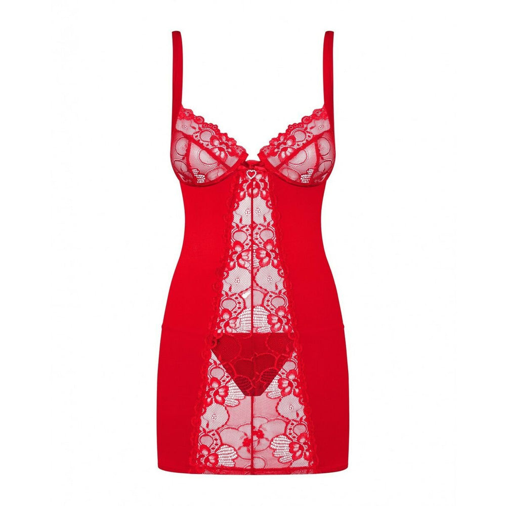 Picardías Obsessive Heartina Rojo S/M