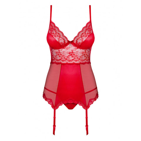 Corsé Lovica Obsessive OB3360 Rojo S/M