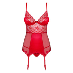 Body Corset Lovica Obsessive OB3360 Rosso L/XL