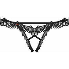 Thong Obsessive Bravelle Black L/XL