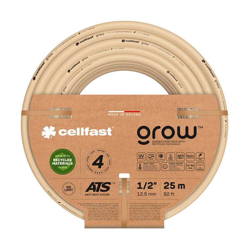 Pompa Cellfast Grow 15 m Plastica 3/4" Ø 19 mm Beige