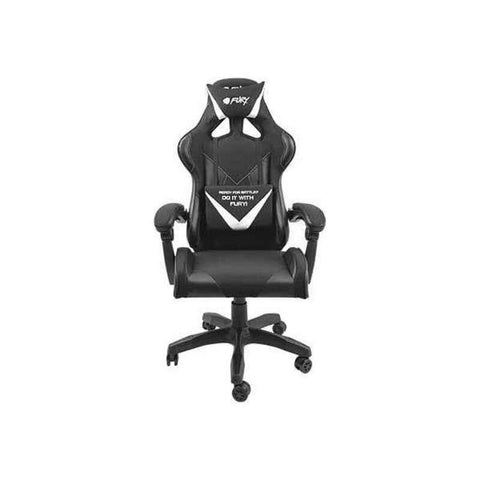 Sedia Gaming Fury Avenger L Nero Bianco