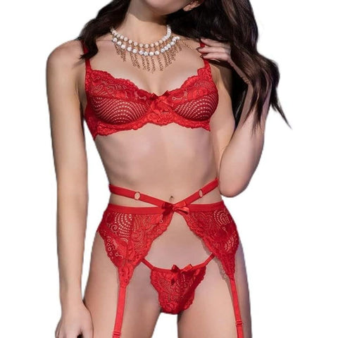 Underwear Set Chilirose CR4413  Red M