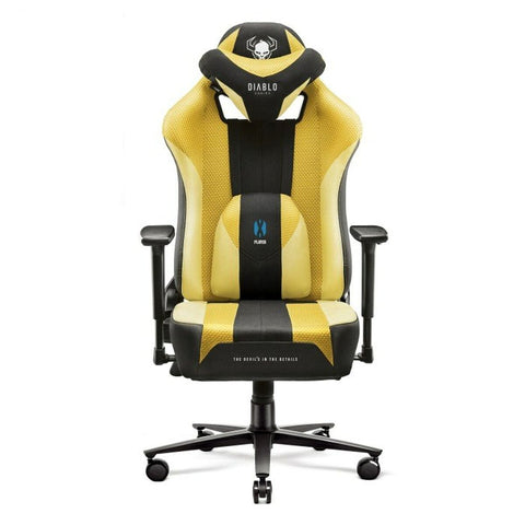 Gaming Chair Diablo Chairs Diablo X-PLAYER 2.0. KING Yellow Black