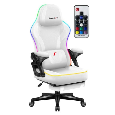 Sedia Gaming Huzaro HZ-FORCE 4.6 RGB WHITE MESH