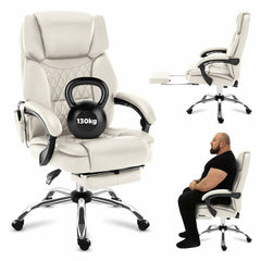 Sedia da Ufficio Mark Adler MA-BOSS 6.0 BEIGE Bianco