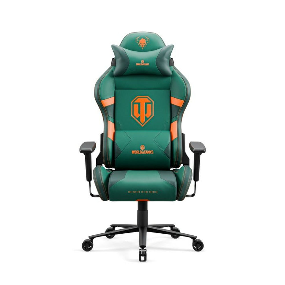 Sedia Gaming Diablo Chairs Diablo X-One 2.0 World of Tanks Azzurro Verde