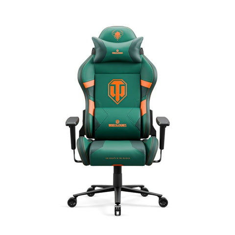 Gaming Chair Diablo Chairs Diablo X-One 2.0 World of Tanks Blue Green