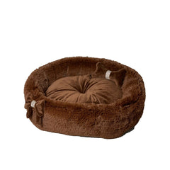 Letto per animali domestici GO GIFT XL Cioccolato 60 x 18 x 60 cm