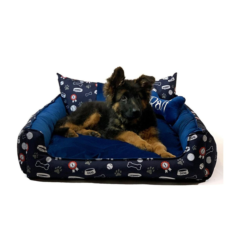 Letto per animali domestici GO GIFT XL Rosso Granato 100 x 38 x 80 cm