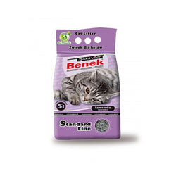 Arena para Gatos Super Benek                                 Lavanda 5 L