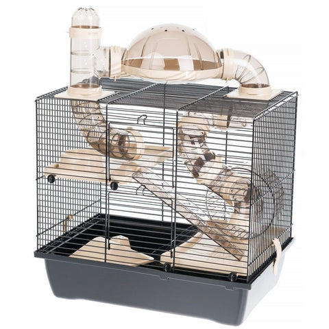 Cage INTER-ZOO Rocky + Terrace Metal Plastic