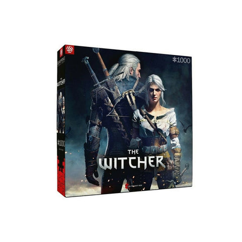 Puzzle Cenega Publishing The Witcher: Geralt & Ciri 1000 Pieces