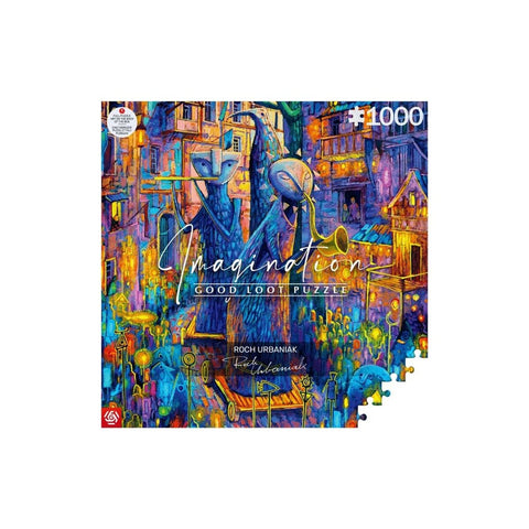 Puzzle Cenega Publishing Good Loot: Desfile de Gigantes de Roch Urbaniak 1000 Piezas