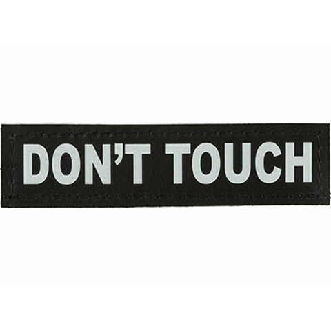 Etichette per imbracatura Julius K9 DON'T TOUCH XS (2 Unità)