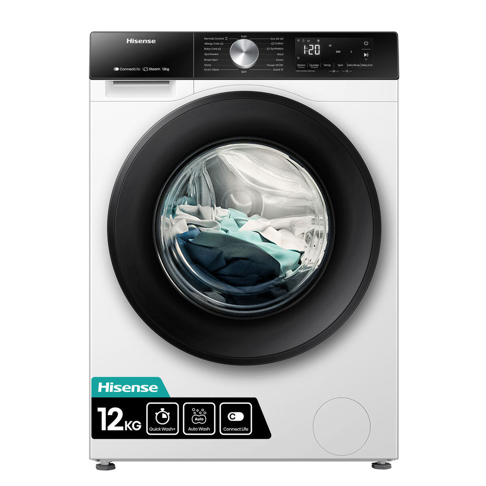 Lavatrice Hisense WF3S1243BW3 60 cm 1400 rpm 12 kg