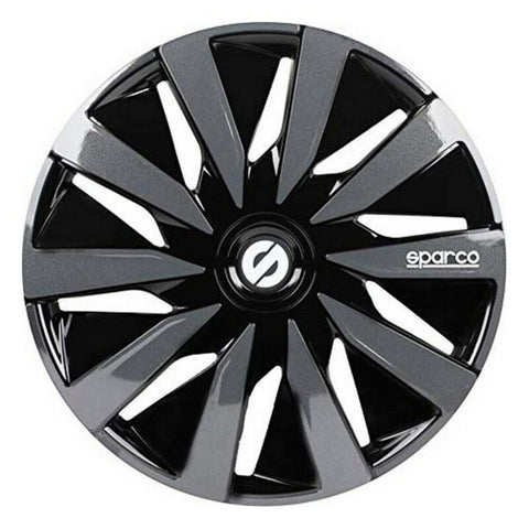 Hubcap Sparco Lazio Black/Grey 14