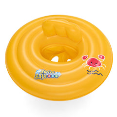 Bestway Galleggiante Gonfiabile 3 Anelli Sedile Bambino 76x76 cm 1 a 2 Anni Giardino, Piscina e Spiaggia 32050