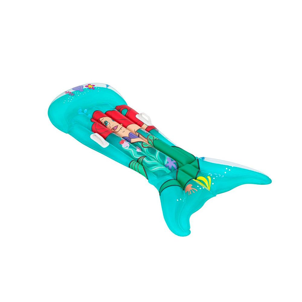 Bestway Materassino Disney Sirenita Con Maniglie 158x81 cm +6 Anni Giardino 09108