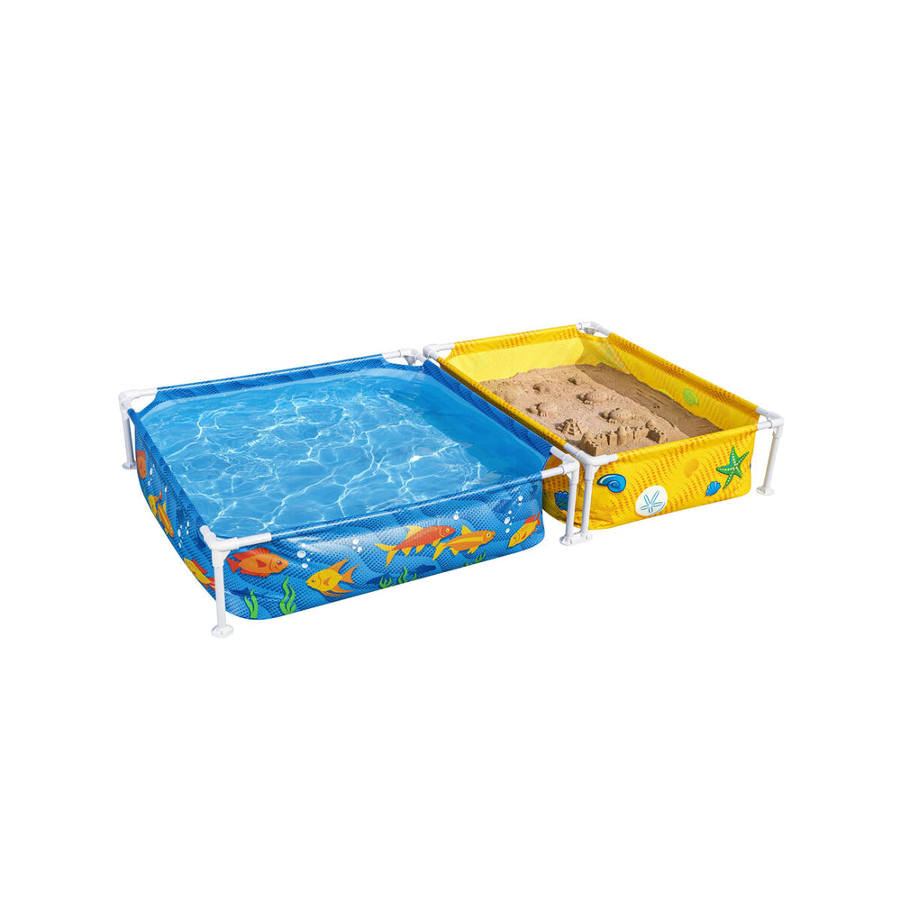 Bestway Piscina Rigida Infantile Con Sandbox 213x122x30,5 cm +2 anni Giardino 00561