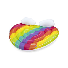 Bestway Isola Galleggiante Gonfiabile Arcobaleno 175x163 cm Spiaggia e Piscina 43722