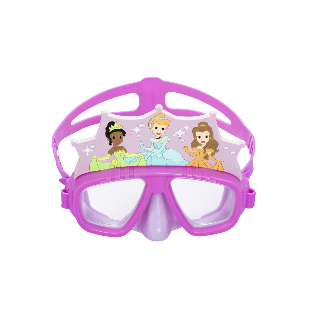 Bestway Occhiali da Nuoto Infantili Cinturino in Silicone Sirenetta +3 Anni Spiaggia e Piscina 09114