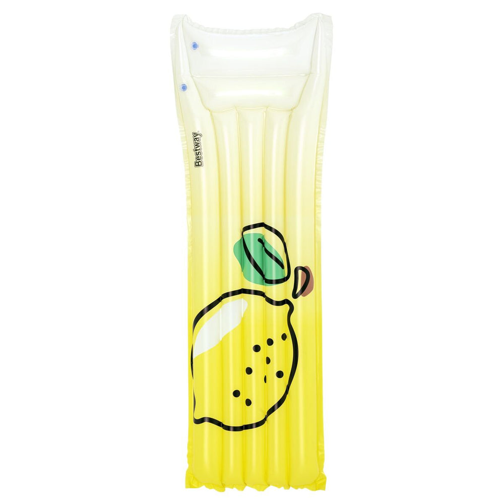 Bestway Materassino Gonfiabile Limone 183x69 cm Spiaggia e Piscina 44122
