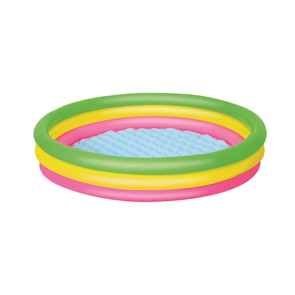 Bestway Piscina Gonfiabile 3 Anelli Sottopavimento imbottito 152x30cm +2 Anni Giardino 51103