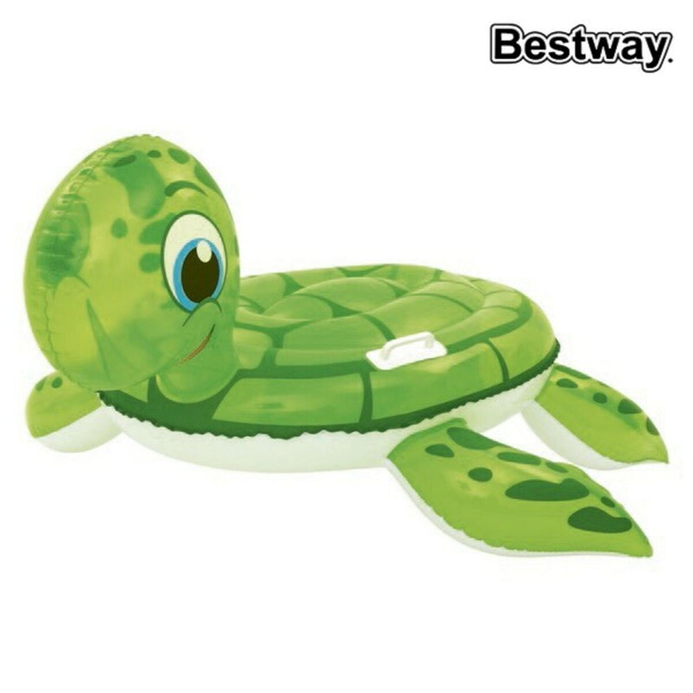 Bestway Tartaruga Gonfiabile con Maniglie 140x140 cm +3 Anni Spiaggia e Piscina 41041
