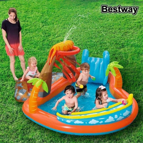 Piscina Gonfiabile C/C. PISCINA 2.65X2.65X1.04M HINCHABLE Bestway Multicolore 265 x 265 x 104 cm