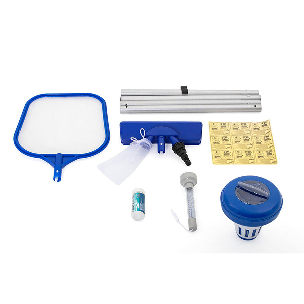Kit Manutenzione Bestway Piscina con Accessori Bastone 161 cm Giardino 58195