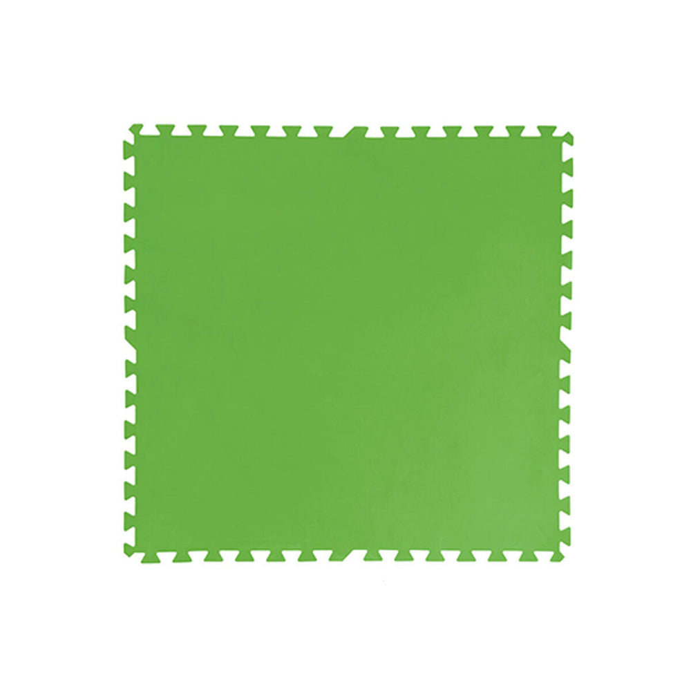 Bestway Suelo Piscina Foam Verde 9 Piezas 78x78 cm Jardin 58636