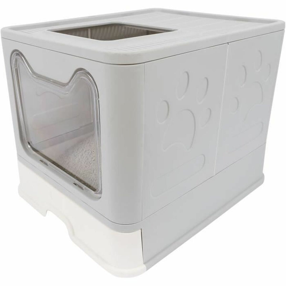 Lettiera per Gatti MPETS SILE TOP Grigio Plastica