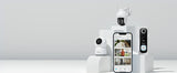 ieGeek Videocitofono wireless con suoneria, videocamera per campanello HD 2K