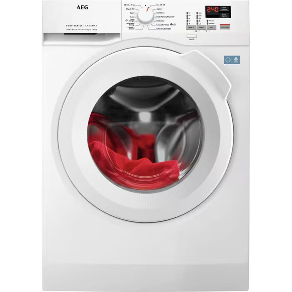 Lavadora AEG LFA6K8241 1200 rpm 8 kg