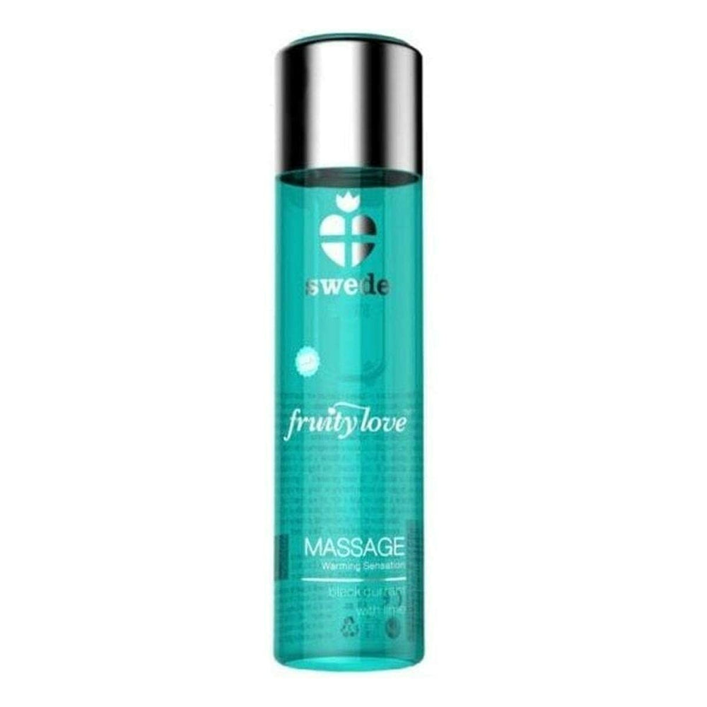 Aceite de Masaje Erótico Swede 60 ml Efecto Calor Lima Grosella Negra