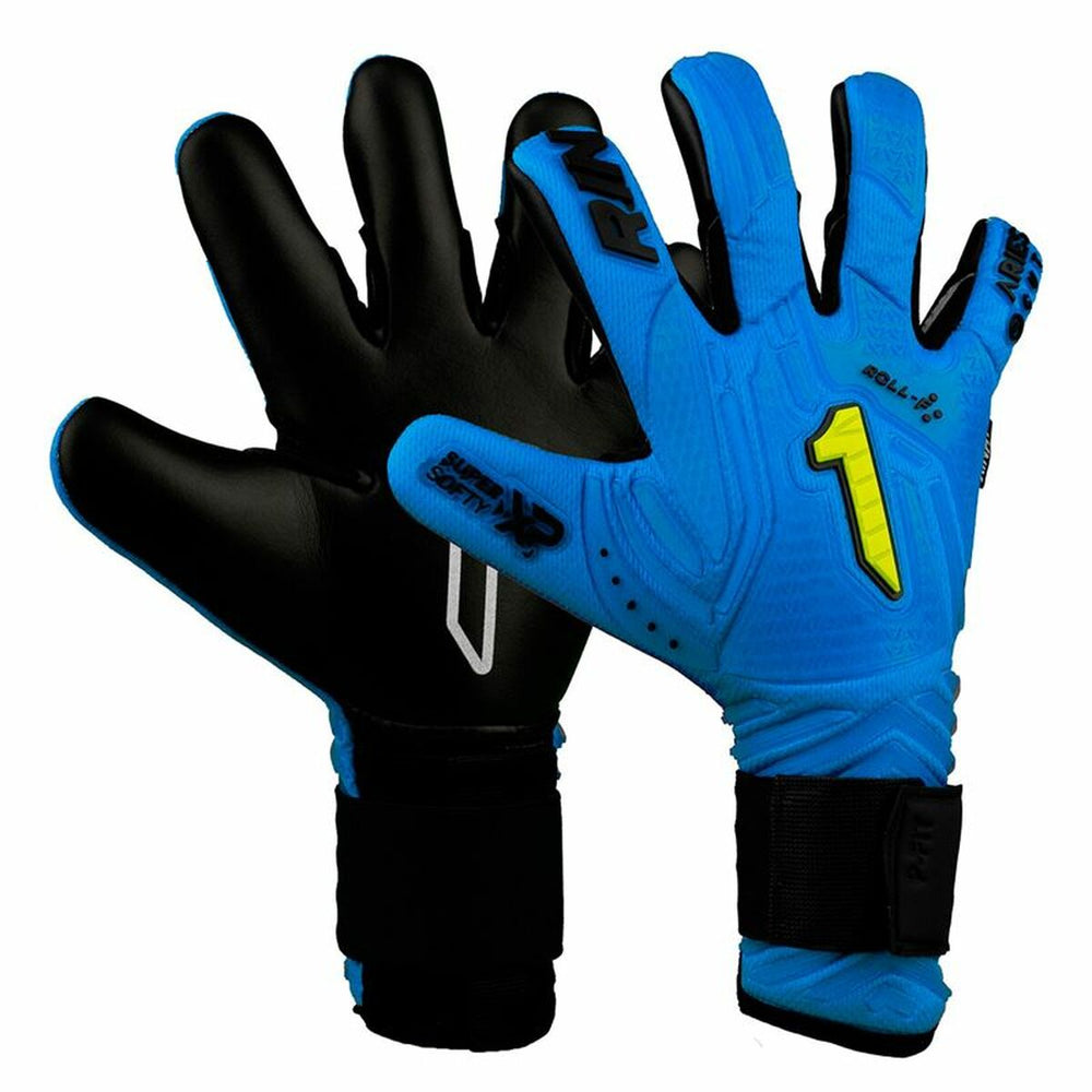 Guanti da Portiere Rinat Aries Némesis Prime Azzurro