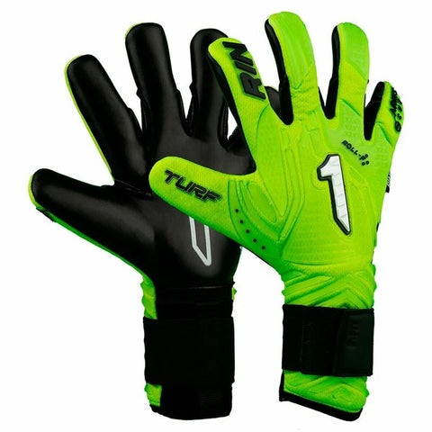Guanti da Portiere Rinat Aries Némesis Turf Verde limone