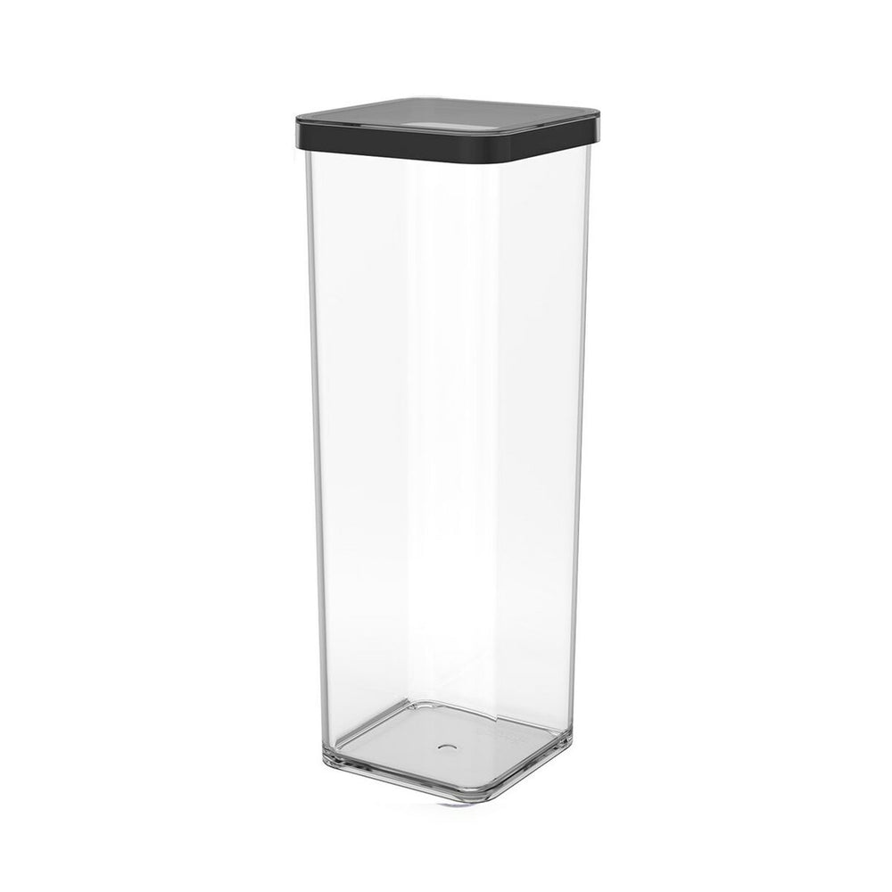 Secchio contenitore Rotho Nero Trasparente Silicone Plastica
