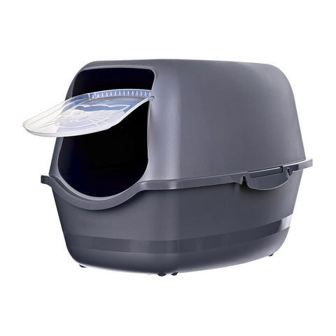Cat Litter Box Diamentiq BAYA Anthracite Plastic 40 x 38,7 x 55,5 cm