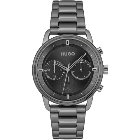 Orologio Unisex Hugo Boss 1530234 Grigio scuro (Ø 44 mm)