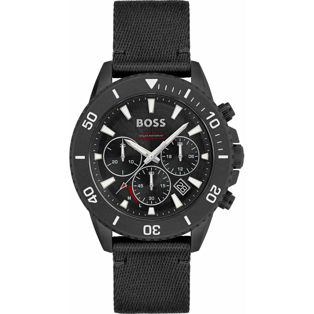 Orologio Unisex Hugo Boss 1513940 Blu Marino (Ø 43 mm)