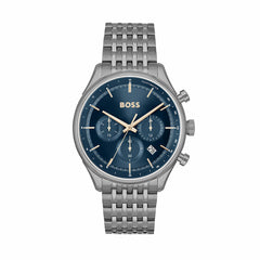 Orologio Unisex Hugo Boss 1514083 Blu Marino Grigio scuro (Ø 45 mm)