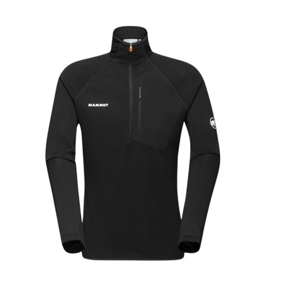 Men's Sports Jacket Mammut Aenergy Light Ml Half Zip Pull Black