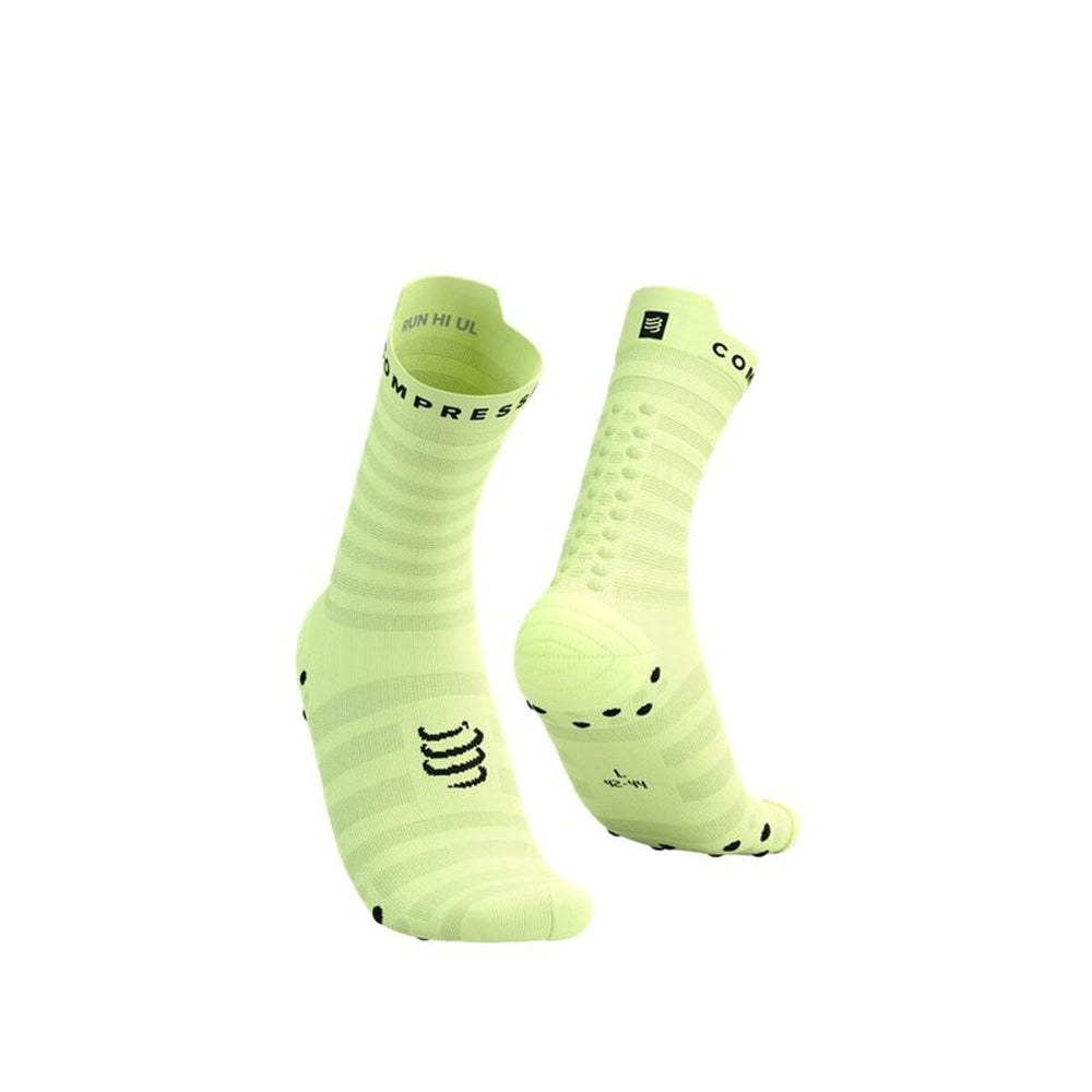 Calcetines de Compresión Compressport Pro Racing V4.0 Amarillo